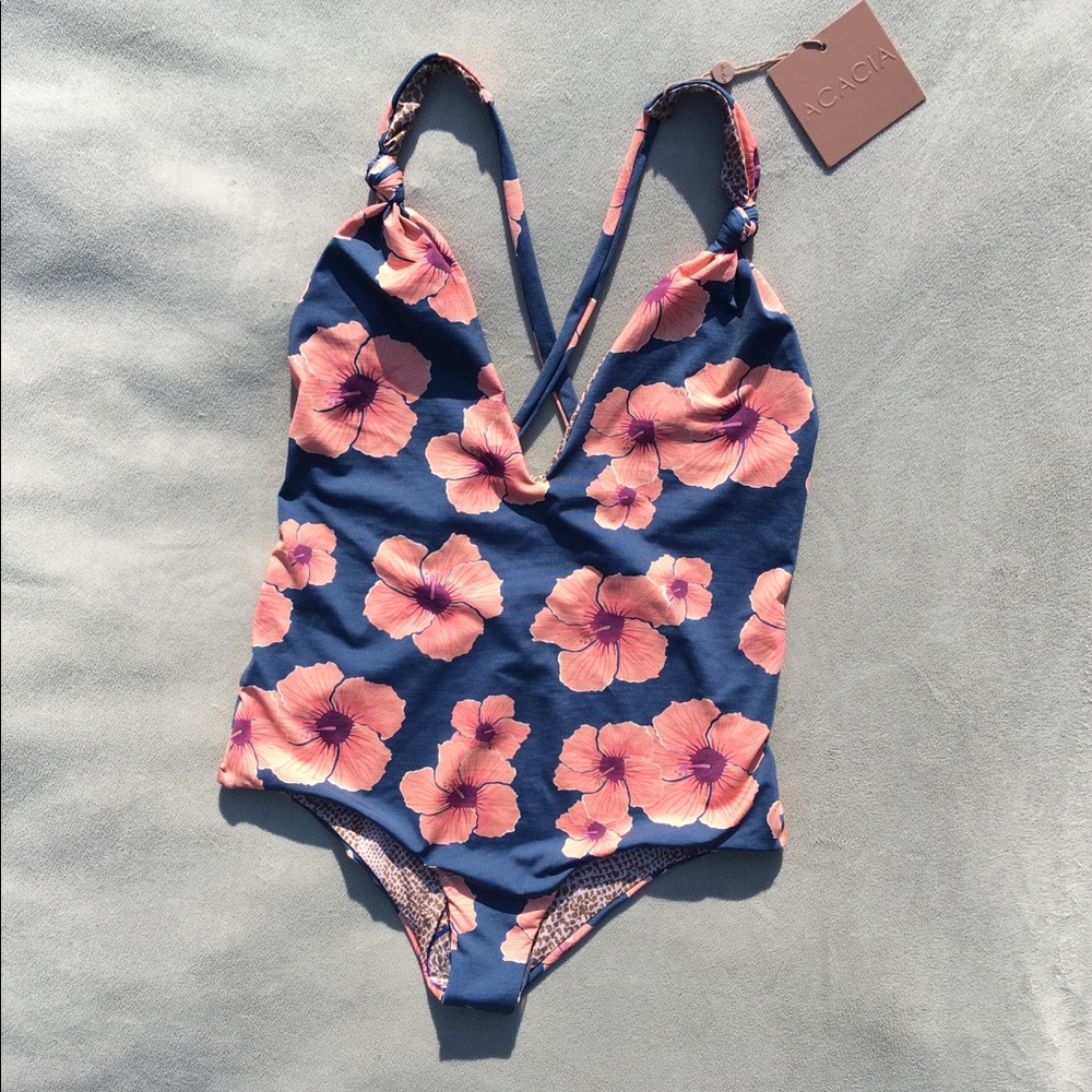 Acacia Bahia Hibiscus One Piece